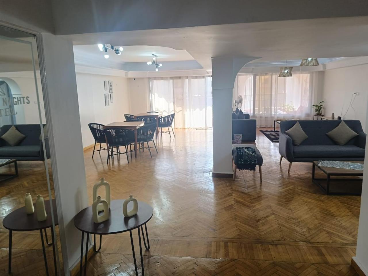 Pyramids Nights Hostel Kafrat al Jabal Luaran gambar